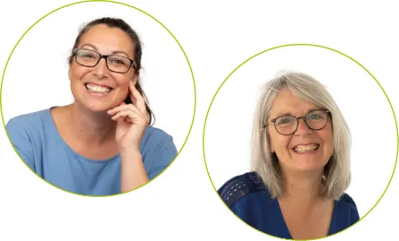 BildNicole_Klaudia Nicole Ganser und Klaudia Schäfer zert. Trainerinnen für Gewaltfreie Kommunikaiton